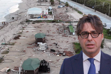 Ciclone Harry, Auteri: “Serve un Commissario Straordinario per salvare i Comuni e la stagione turistica 2026”