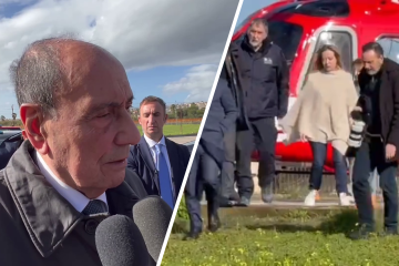 Schifani e Meloni: «Regione e Stato insieme per l’emergenza» (VIDEO)