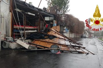 Catania Maltempo, 51 interventi dei vigili del fuoco in provincia
