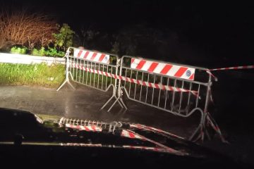 Viabilità – Parzialmente allagata la S.P. 95 Priolo Lentini – La S.R. 3 Ponte Pietra – Cozzo Pantano pericolosa