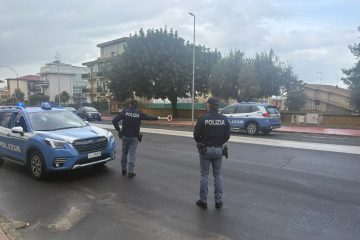 La polizia effettua posti di controllo in tutto il territorio del lentinese