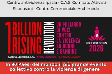 One Billion Rising 2026 : domani al Centro Commerciale Archimede di Siracusa