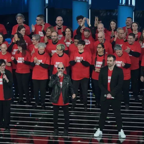 Sanremo, coro Anffas all’Ariston canta ‘Si può dare di più’