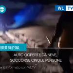 Etna, auto coperte da neve, soccorse cinque persone