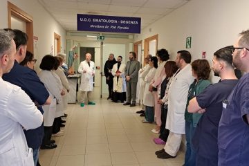 Inaugurazione dei posti letto di Ematologia all’ospedale di Augusta