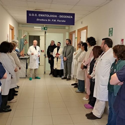 Inaugurazione dei posti letto di Ematologia all’ospedale di Augusta