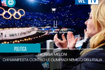 Giorgia Meloni: chi manifesta contro le Olimpiadi nemico dell’Italia