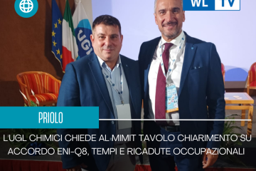 Priolo: l’UGL Chimici chiede al Mimit tavolo chiarimento su accordo ENI-Q8, tempi e ricadute occupazionali