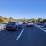 Tamponamento: code in  autostrada