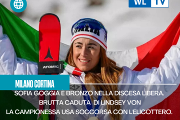 Cortina: Sofia Goggia è bronzo nella discesa libera