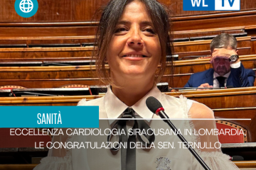 Sanità, eccellenza cardiologia siracusana in Lombardia, le congratulazioni della sen. Ternullo