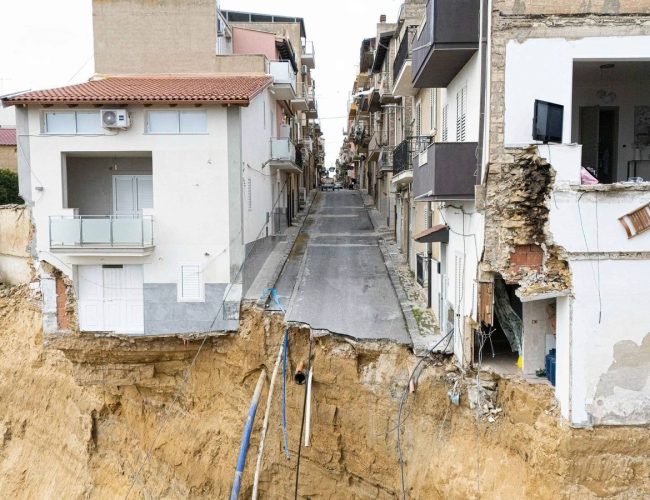 Ciclone Harry e frana di Niscemi: le misure adottate dalla Regione