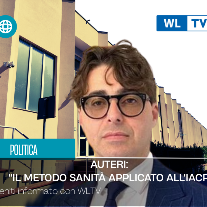 Auteri: “Il metodo Sanità applicato all’Iacp”