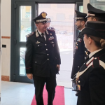 Il generale Domizi in visita al comando provinciale dei carabinieri