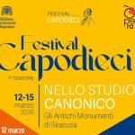 Festival Capodieci a Siracusa
