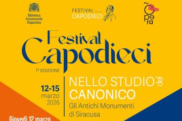 Festival Capodieci a Siracusa