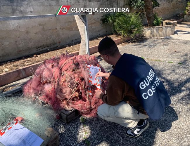Pescatori sportivi sanzionati dalla Guardia costiera