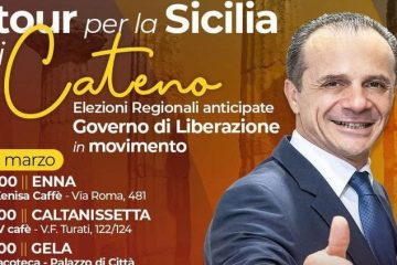 Al via il tour di presentazione del “Governo di Liberazione” di Cateno De Luca