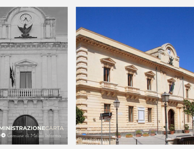 Il Municipio di Melilli bene di interesse culturale