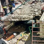 San Felice a  Cancello, crollato solaio in ristrutturazione: soccorso uomo bloccato tra le macerie
