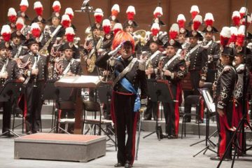 Il 24 aprile al teatro greco la banda musicale dei Carabinieri
