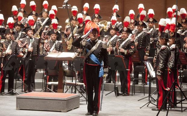 Il 24 aprile al teatro greco la banda musicale dei Carabinieri