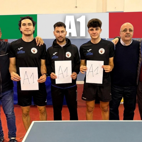 Il Città di Siracusa per la sesta volta in serie A1 di tennistavolo