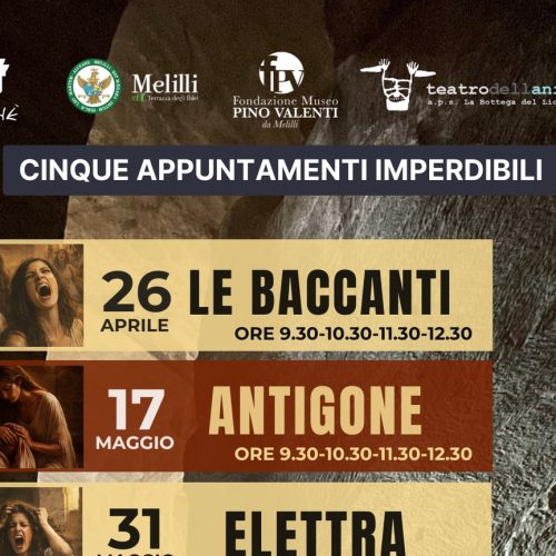 Teatro esperienziale alla Pirrera Sant’Antonio: cinque appuntamenti, un solo viaggio dentro il mito