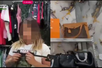 Catania: vendevano falsi di marca in diretta streaming