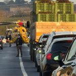 Auto nella scarpata: la conducente trasportata in Elisoccorso – Video