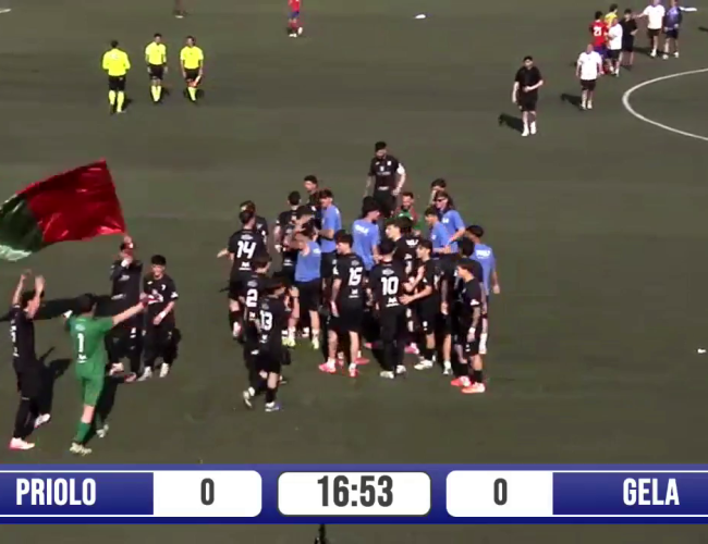 Calcio, il Priolo promosso in Eccellenza (Video)