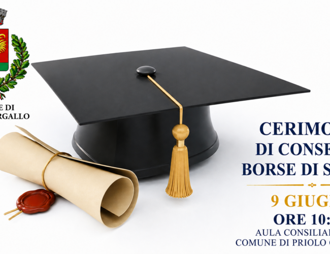 Priolo – Borse di studio agli studenti meritevoli