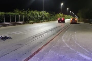 Vittoria-Scoglitti, ciclista straniero investito da un’auto: è grave