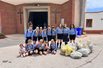 Raccolta rifiuti Scout Siracusa 9