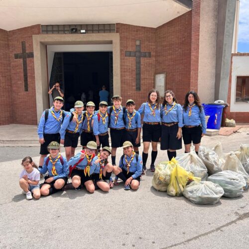 Raccolta rifiuti Scout Siracusa 9