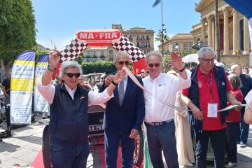 Giro di Sicilia, al via la XXXV edizione: 200 auto d’epoca in gara
