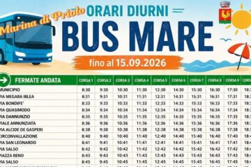 Marina di Priolo, bus mare, navette, trenino gratuito: servizi estesi al 15 settembre