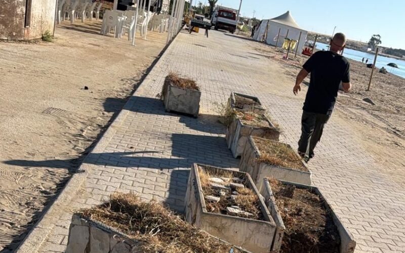 Marina di Priolo, al via i lavori per la stagione balneare: riparati i danni del ciclone Harry