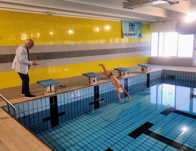 Priolo, inaugurata la piscina comunale – Gestione a Ortigia e Nuoto Catania, corsi da settembre