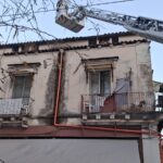 Catania: incendio in una palazzina