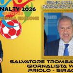 Penalty Awards: insignito il giornalista Trombatore di WLTV (VIDEO)