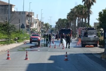 Vittoria, fuga di gas durante scavi: chiusa la SP 18 per Santa Croce