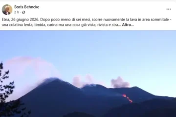 Etna, torna la lava dopo sei mesi: Behncke (Ingv), “È un’eruzioncina, non preoccupa”