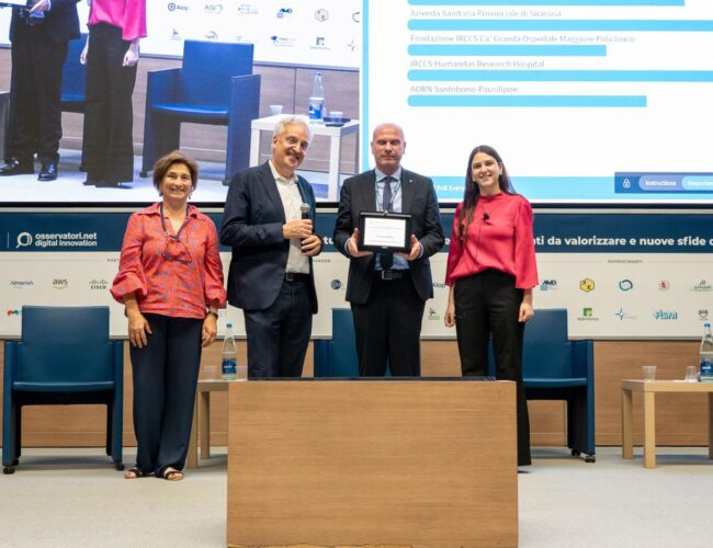 L’Asp di Siracusa prima in Italia per innovazione digitale
