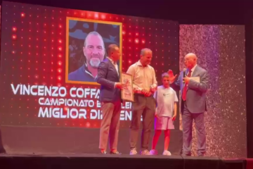 Il presidente dell’Avola premiato con l’Awards