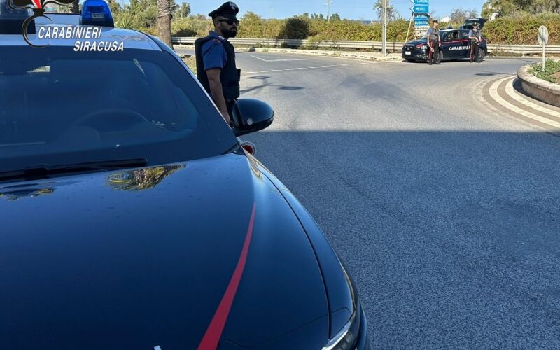 Priolo carabinieri controllo