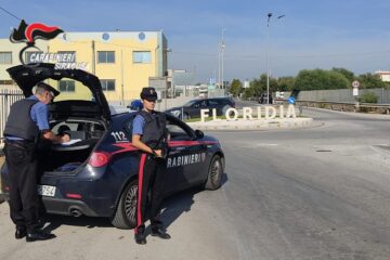 FLORIDIA: DENUNCIATO UN PREGIUDICATO PER EVASIONE