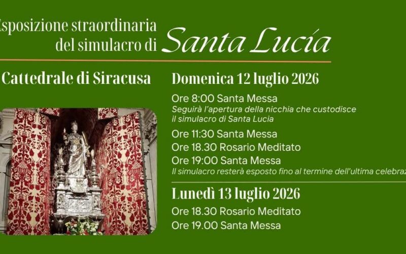 Depurtazione Cappella di Santa Lucia a Siracusa