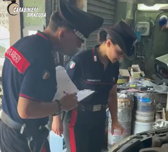 Noto: 5 arresti per furto, ricettazione e riciclaggio di autovetture
