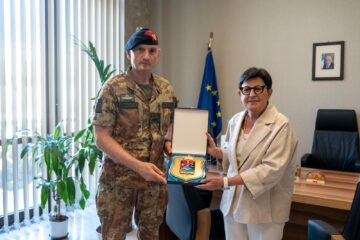 il prefetto Armenia riceve il capo di Stato maggiore della Difesa